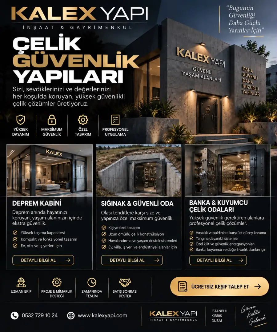 Çelik Güvenlik Yapıları